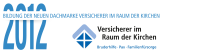 "Versicherer im Raum der Kirchen - Bruderhilfe - Pax - Familienfürsorge" Logo von 2012 "Versicherer im Raum der Kirchen - Bruderhilfe - Pax - Familienfürsorge"